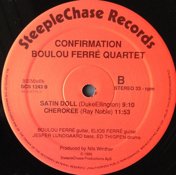 Boulou Ferré Quartet - Confirmation | SteepleChase (SCS 1243) - 4 Boulou Ferré Quartet - Confirmation | SteepleChase (SCS 1243) - 4