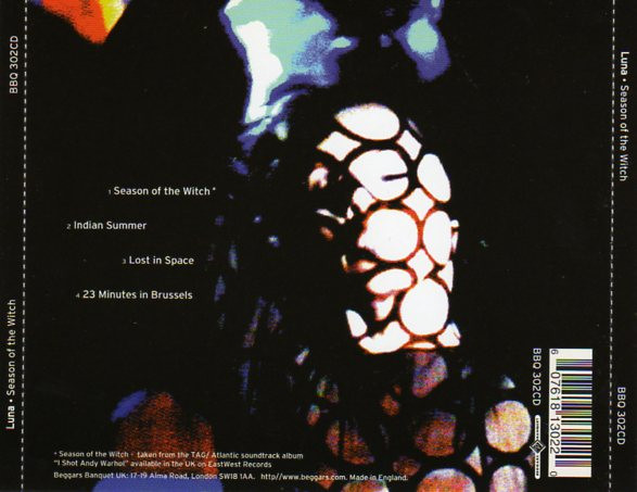 Luna - Season Of The Witch | Beggars Banquet (BBQ 302CD) - 2