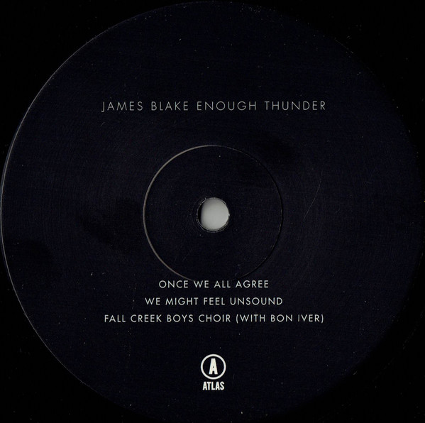 James Blake - Enough Thunder | Atlas Recordings (ATLAS07LP) - 3