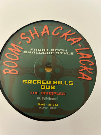 The Disciples - Krakatoa's Vengeance / Sacred Hills Dub | Boom Shacka Lacka (BLS023-2025) - 2