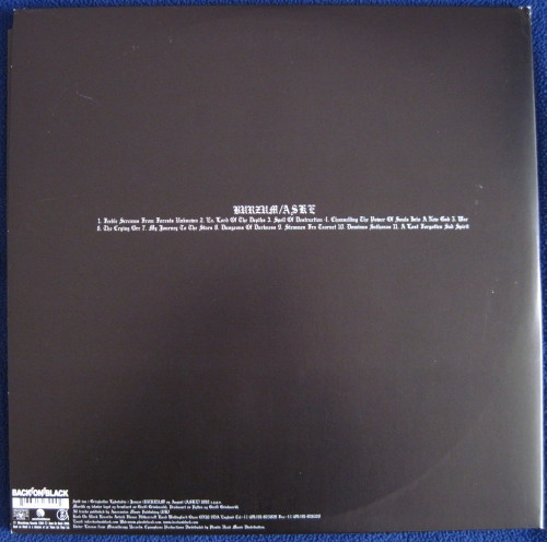 Burzum - Burzum / Aske | Back On Black (BOBV072LP) - 2