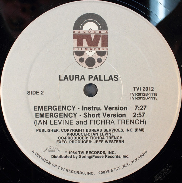 Laura Pallas - Emergency | TVI Records & Filmworks (TVI 2012) - 2
