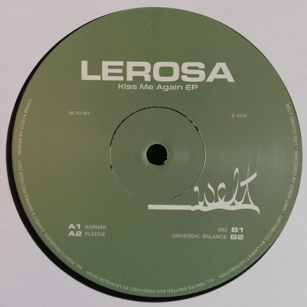 Lerosa - Kiss Me Again EP | Welt Discos (WLTD002)