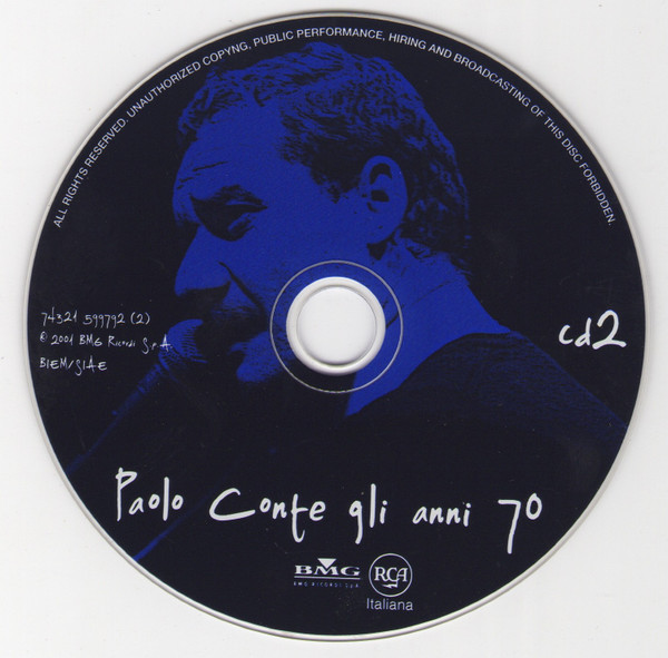 Paolo Conte - Gli Anni 70 | RCA Italiana (74321 599792 (2)) - 4 Paolo Conte - Gli Anni 70 | RCA Italiana (74321 599792 (2)) - 4