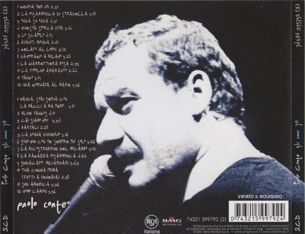 Paolo Conte - Gli Anni 70 | RCA Italiana (74321 599792 (2)) - 2 Paolo Conte - Gli Anni 70 | RCA Italiana (74321 599792 (2)) - 2