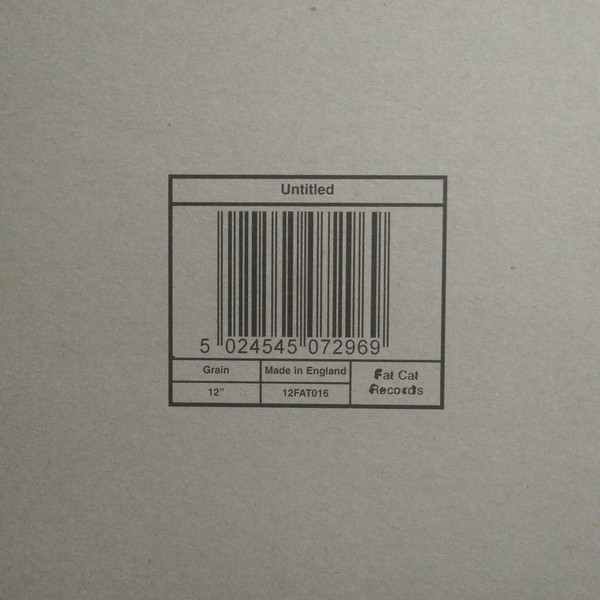 Grain - Untitled | FatCat Records (12FAT016)
