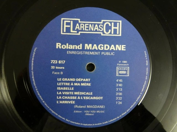 Roland Magdane - Enregistrement Public | Flarenasch (723 617) - 4 Roland Magdane - Enregistrement Public | Flarenasch (723 617) - 4