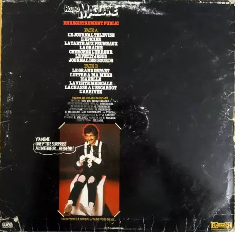 Roland Magdane - Enregistrement Public | Flarenasch (723 617) - 2 Roland Magdane - Enregistrement Public | Flarenasch (723 617) - 2