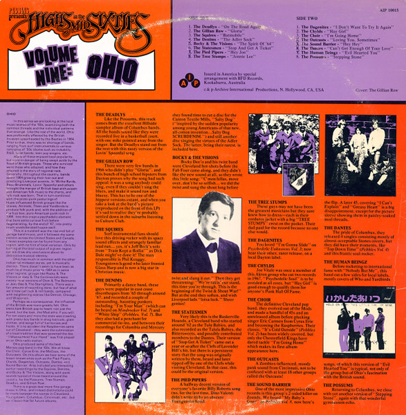 Various - Highs In The Mid Sixties Volume 9: Ohio | AIP Records (AIP 10015) - 2