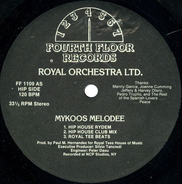 Royal Orchestra Ltd. - Mykoos Melodee | Fourth Floor Records (FF 1109) - main Royal Orchestra Ltd. - Mykoos Melodee | Fourth Floor Records (FF 1109) - main