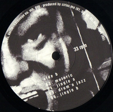 Siriusmo - Ne Me Quitte Pas | Mad Benton Records (mb.006) - 4