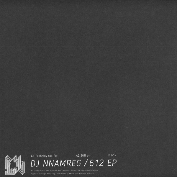 DJ Nnamreg - 612 EP | Melliflow (MFLOW8) - 2