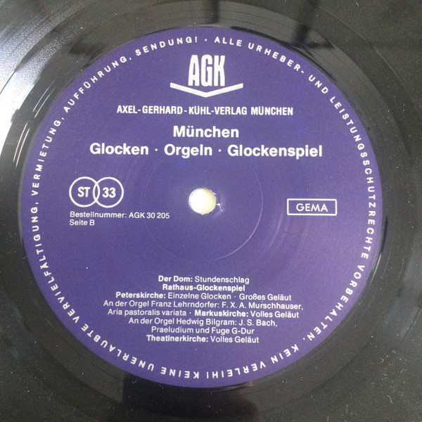 Franz Lehrndorfer , Hedwig Bilgram - München - Glocken, Orgeln, Glockenspiel | AGK (30205) - 4 Franz Lehrndorfer , Hedwig Bilgram - München - Glocken, Orgeln, Glockenspiel | AGK (30205) - 4
