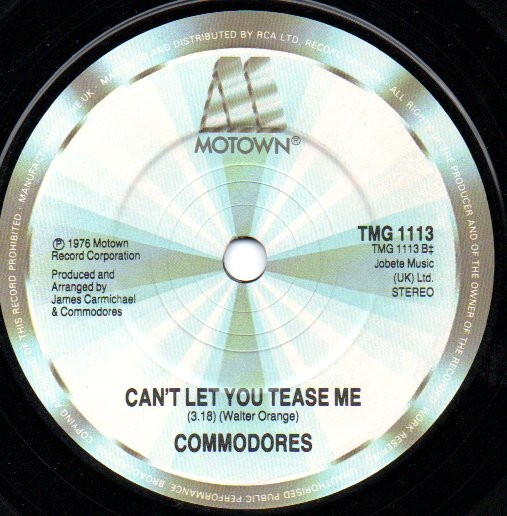 Commodores - Three Times A Lady | Motown (TMG 1113) - 2
