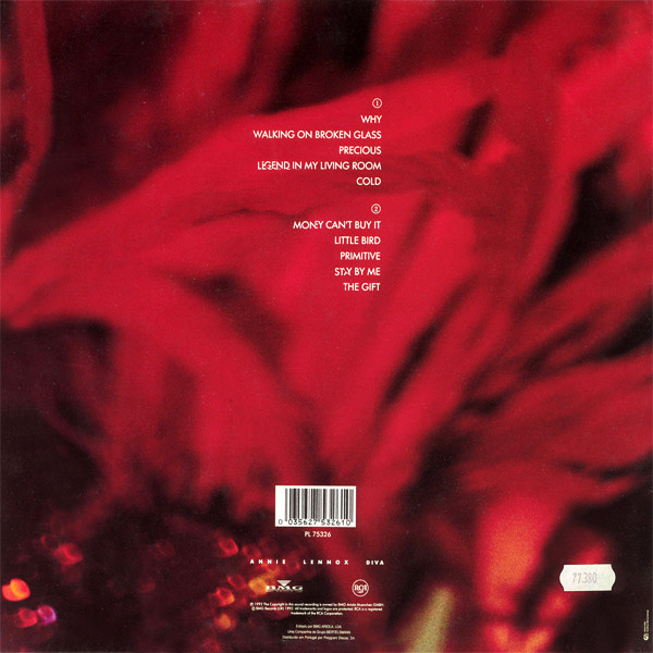 Annie Lennox - Diva | RCA (PL 75326) - 2