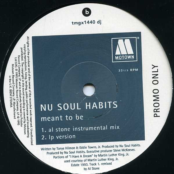 Nu Soul Habits - Meant To Be | Motown (TMGX 1440 DJ) - 2 Nu Soul Habits - Meant To Be | Motown (TMGX 1440 DJ) - 2
