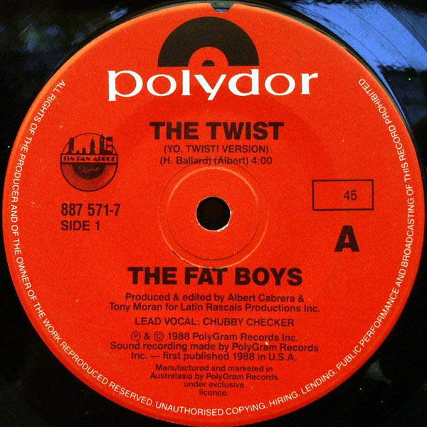 Fat Boys - The Twist | Polydor (887 571-7) - main Fat Boys - The Twist | Polydor (887 571-7) - main