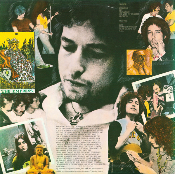 Bob Dylan - Desire | CBS (CBS 86003)