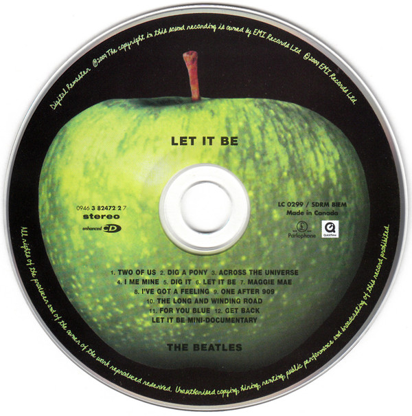 The Beatles - Let It Be | Apple Records (0946 3 82472 2 7) - 2 The Beatles - Let It Be | Apple Records (0946 3 82472 2 7) - 2
