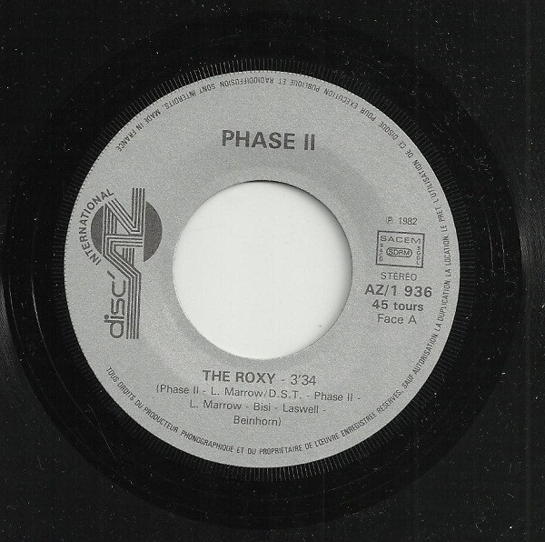 Phase 2 - The Roxy | Disc' AZ International (AZ/1 936) - 3