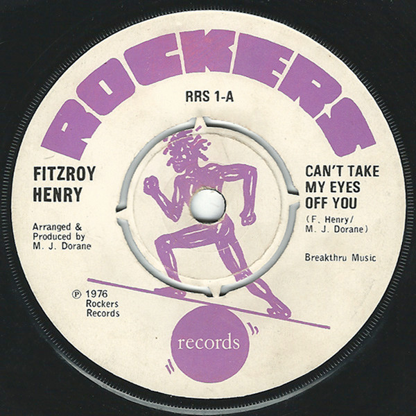 Fitzroy Henry - Can't Take My Eyes Off You | Rockers Records (RRS 1) - main