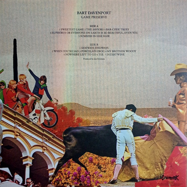 Bart Davenport - Game Preserve | Lovemonk (LMNK70LP) - 2 Bart Davenport - Game Preserve | Lovemonk (LMNK70LP) - 2