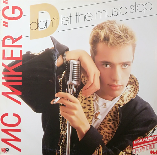MC Miker G - Don't Let The Music Stop | CGD (INT 15301) - main