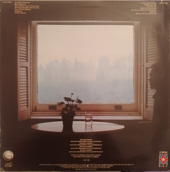 Yoko Ono - Season Of Glass | Geffen Records (K 99164) - 2 Yoko Ono - Season Of Glass | Geffen Records (K 99164) - 2