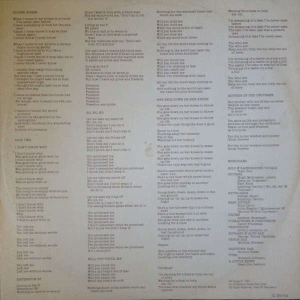 Yoko Ono - Season Of Glass | Geffen Records (K 99164) - 4 Yoko Ono - Season Of Glass | Geffen Records (K 99164) - 4