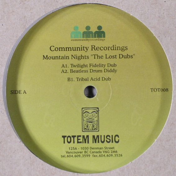 Community Recordings - Mountain Nights "The Lost Dubs" | Totem Music (TOT 008)