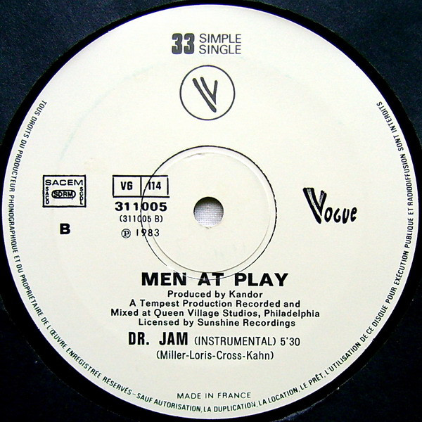 Men At Play - Dr. Jam (In The Slam) | Vogue (311005) - 4 Men At Play - Dr. Jam (In The Slam) | Vogue (311005) - 4
