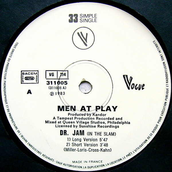 Men At Play - Dr. Jam (In The Slam) | Vogue (311005) - 3 Men At Play - Dr. Jam (In The Slam) | Vogue (311005) - 3