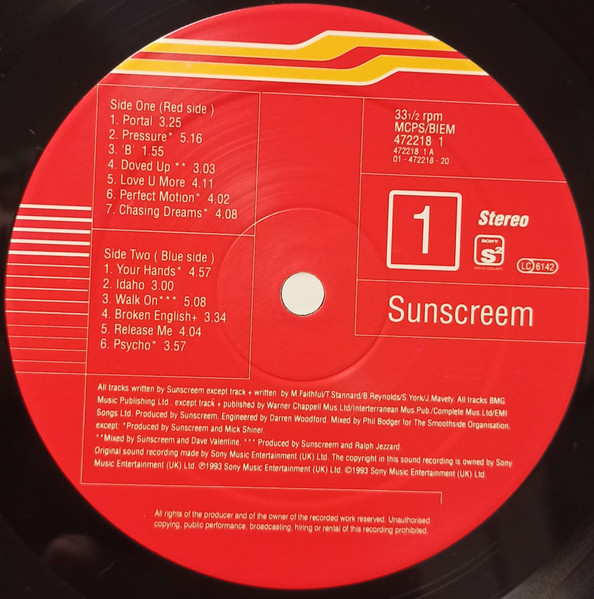 Sunscreem - O₃ | Sony Soho Square (472218 1) - 3