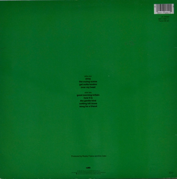 Aztec Camera - Stray | WEA (WX 350) - 2