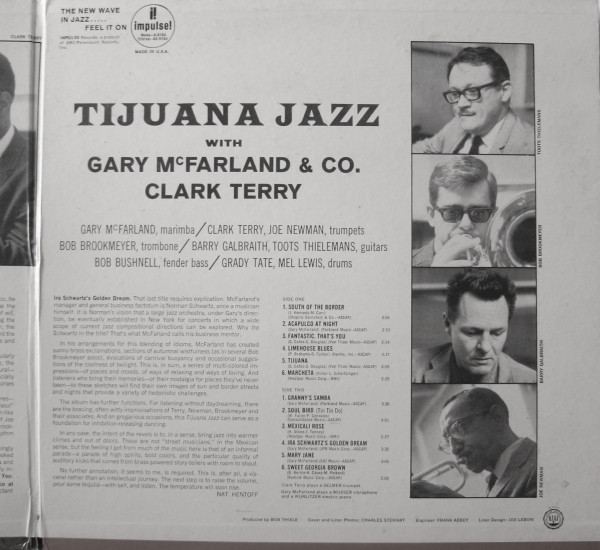 Gary McFarland & Co. / Clark Terry - Tijuana Jazz | Impulse! (AS-9104) - 3 Gary McFarland & Co. / Clark Terry - Tijuana Jazz | Impulse! (AS-9104) - 3