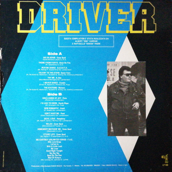 Various - Driver | Discomagic Records (LP 188) - 4