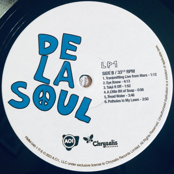De La Soul - 3 Feet High And Rising | AOI Records (RMM-046-1) - 4 De La Soul - 3 Feet High And Rising | AOI Records (RMM-046-1) - 4
