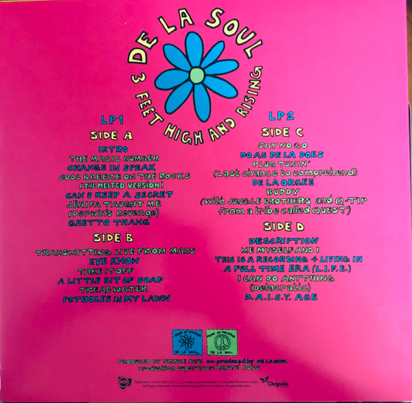 De La Soul - 3 Feet High And Rising | AOI Records (RMM-046-1) - 2 De La Soul - 3 Feet High And Rising | AOI Records (RMM-046-1) - 2