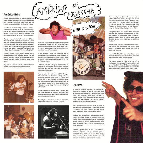 Américo Brito And Djarama - Nha Destin | Mar & Sol (MSR002) - 3 Américo Brito And Djarama - Nha Destin | Mar & Sol (MSR002) - 3