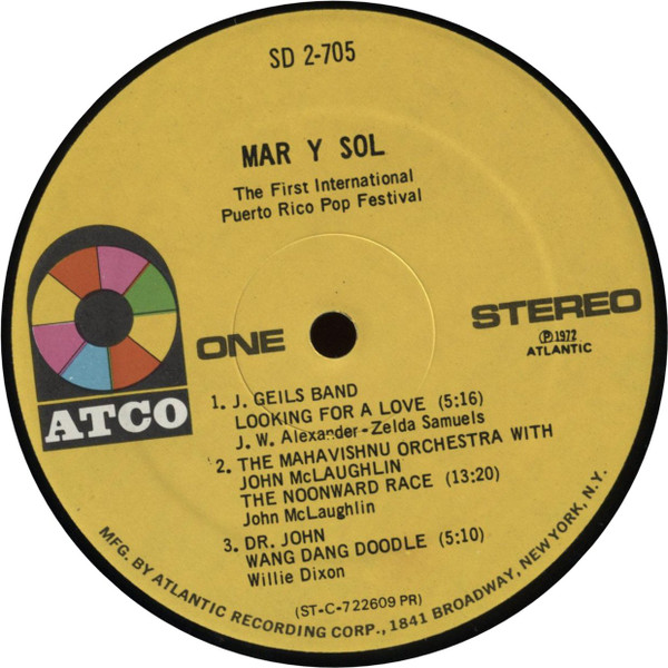 Various - Mar Y Sol - The First International Puerto Rico Pop Festival | ATCO Records (SD 2-705) - 4 Various - Mar Y Sol - The First International Puerto Rico Pop Festival | ATCO Records (SD 2-705) - 4