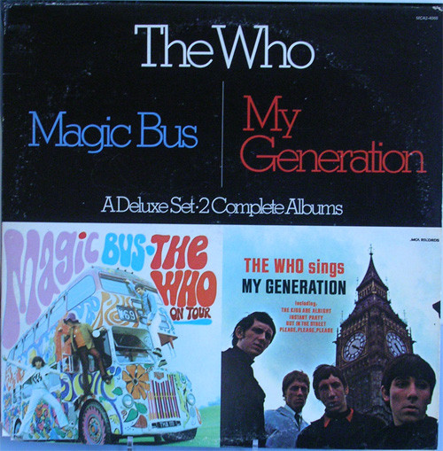 The Who - Magic Bus / My Generation | MCA Records (MCA2-4068) - main