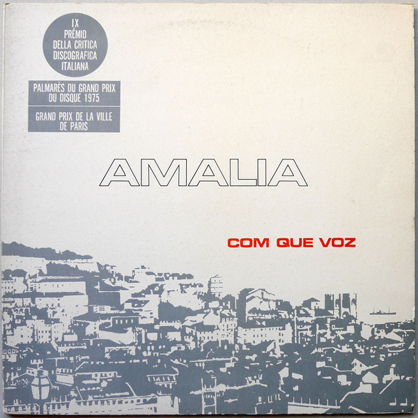 Amália Rodrigues - Com Que Voz | Columbia (SPMX 5012) - main