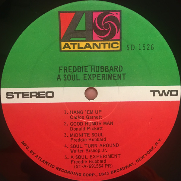 Freddie Hubbard - A Soul Experiment | Atlantic (SD 1526) - 4