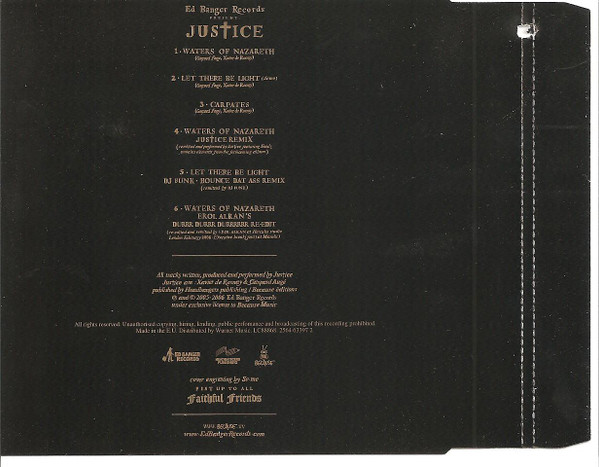 Justice - Waters Of Nazareth | Because Music (2564633972) - 2