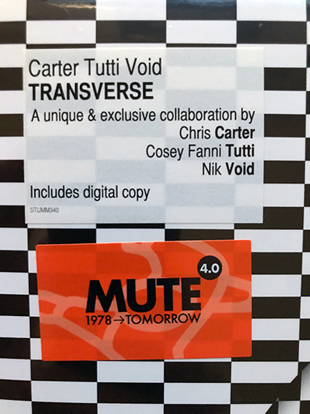 Carter Tutti Void - Transverse | Mute (STUMM340) - 3