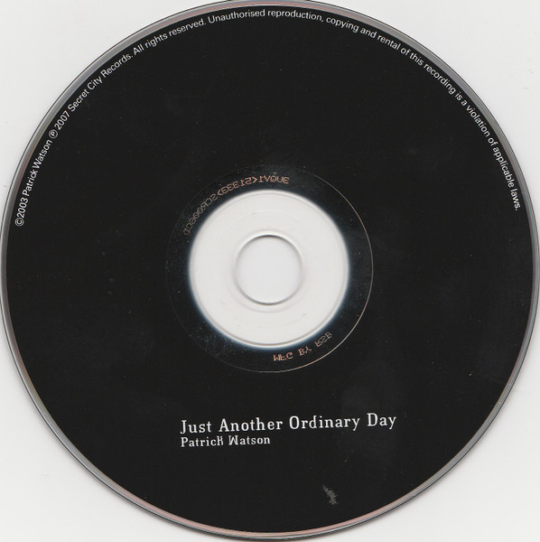 Patrick Watson - Just Another Ordinary Day | Secret City Records (SCR006CD) - 3