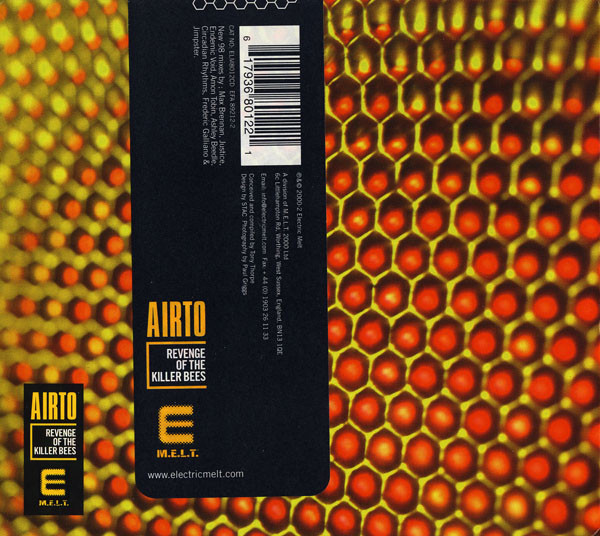 Airto Moreira - Revenge Of The Killer Bees | Electric M.E.L.T. (ELM8012CD) - 2 Airto Moreira - Revenge Of The Killer Bees | Electric M.E.L.T. (ELM8012CD) - 2