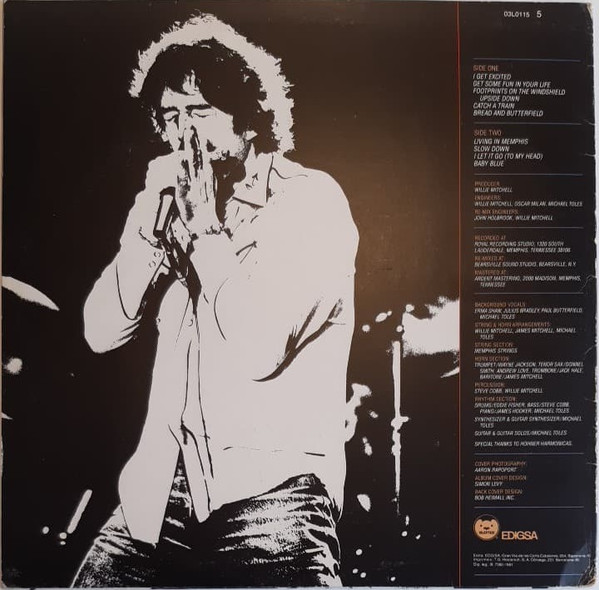 Paul Butterfield - North South | Edigsa (03L0115) - 2 Paul Butterfield - North South | Edigsa (03L0115) - 2