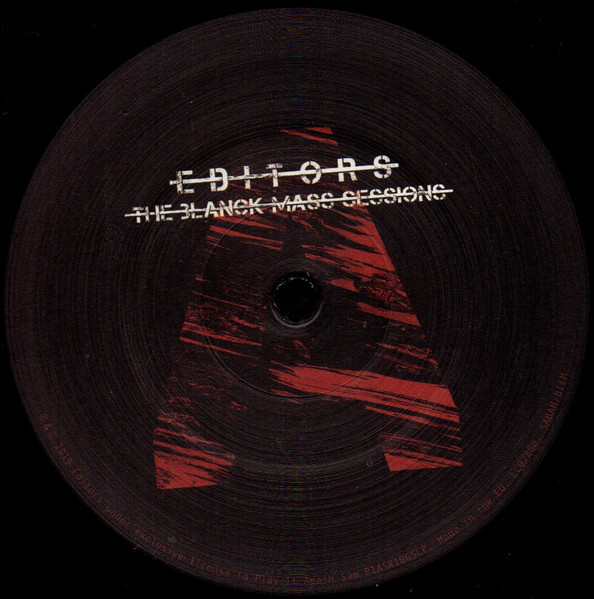 Editors - The Blanck Mass Sessions | [PIAS] (PIASR1065LP) - 4