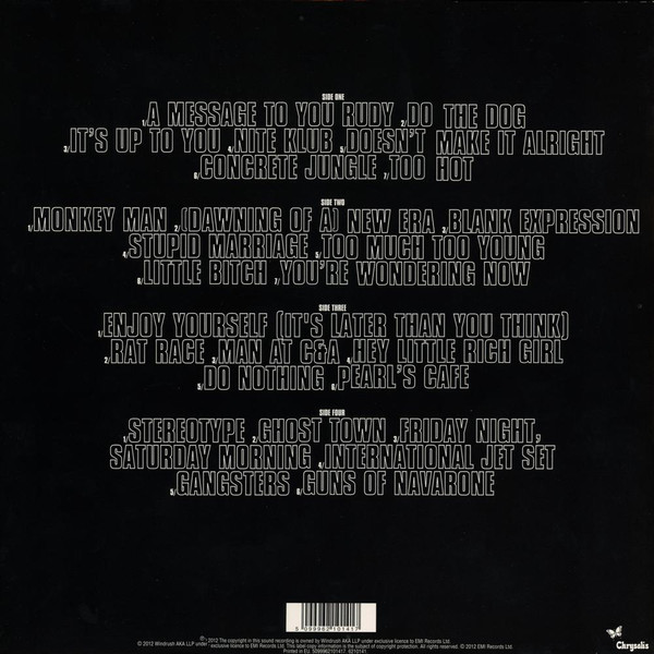 The Specials - More... Or Less. The Specials Live | Chrysalis (6210141) - 2